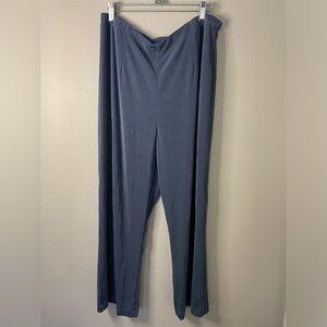 Chico's Travlers slinky wide leg pull on pants 3/xl